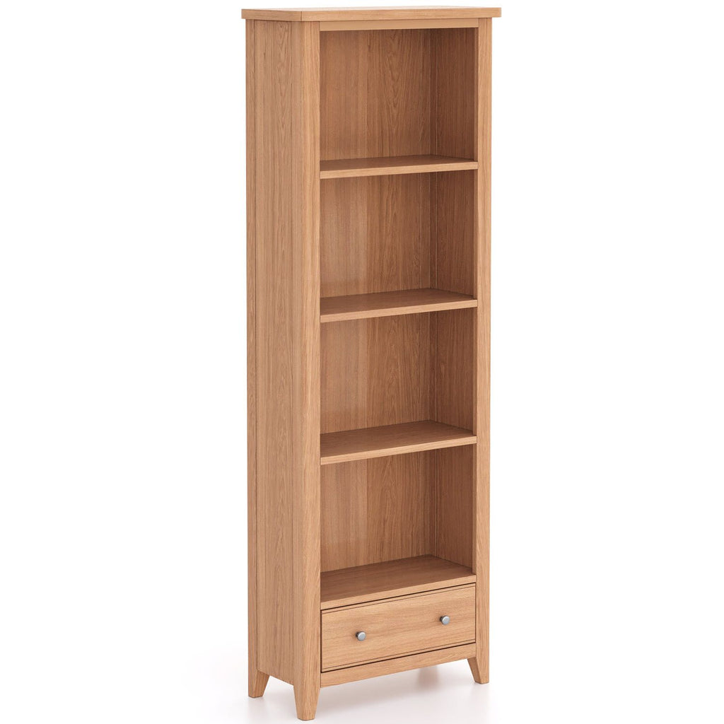 Arlyn Natual Oak Large Bookcase - Home Furniture Interiors