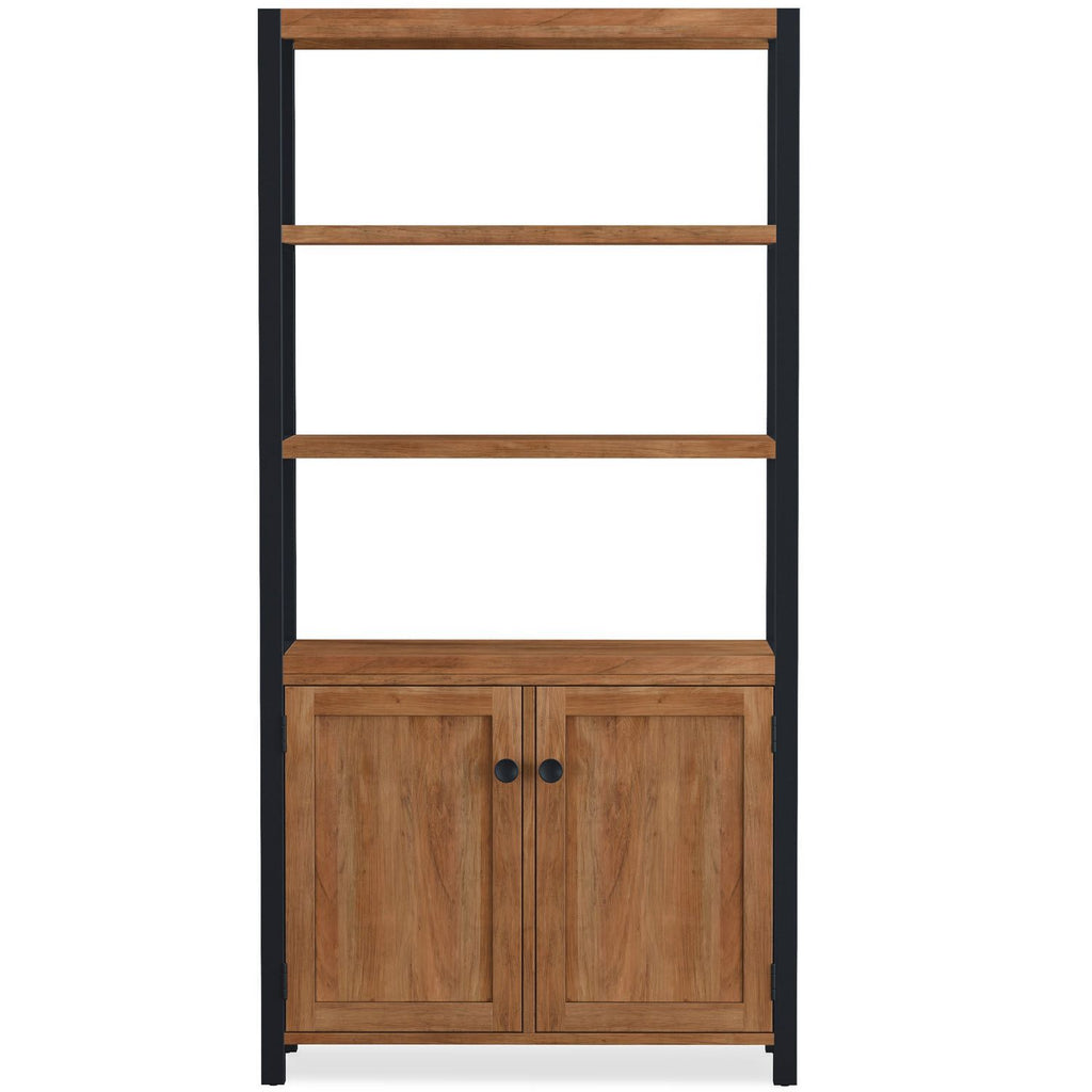 Tall Bookcase With Doors