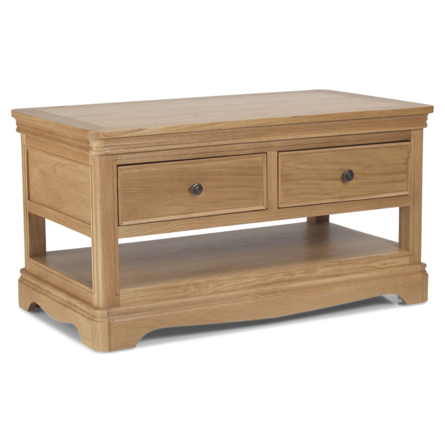 Coffee Table With 2 Drawers