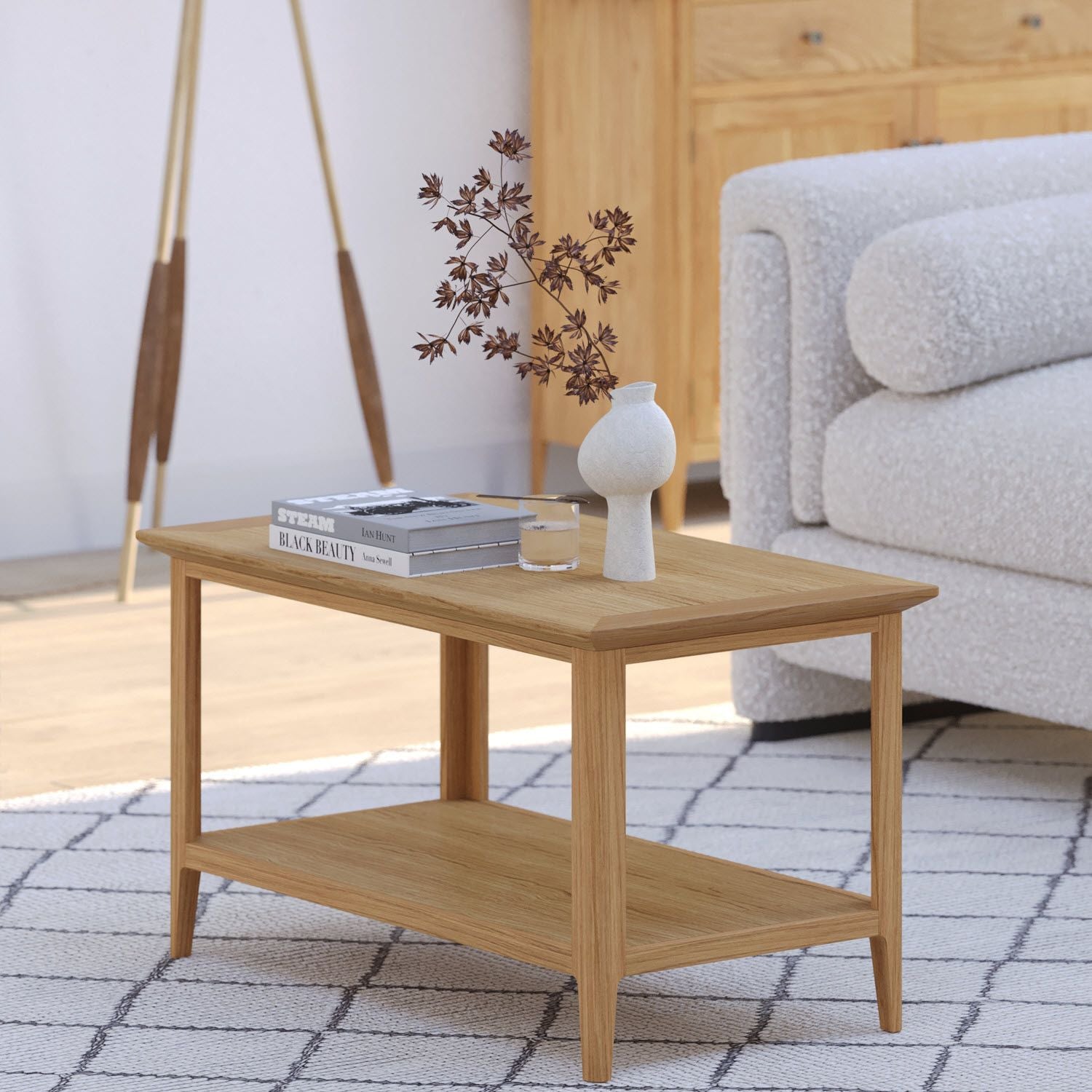 Coffee Table With Shelve