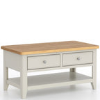 Arlyn Painted Coffee Table 2 Drawers