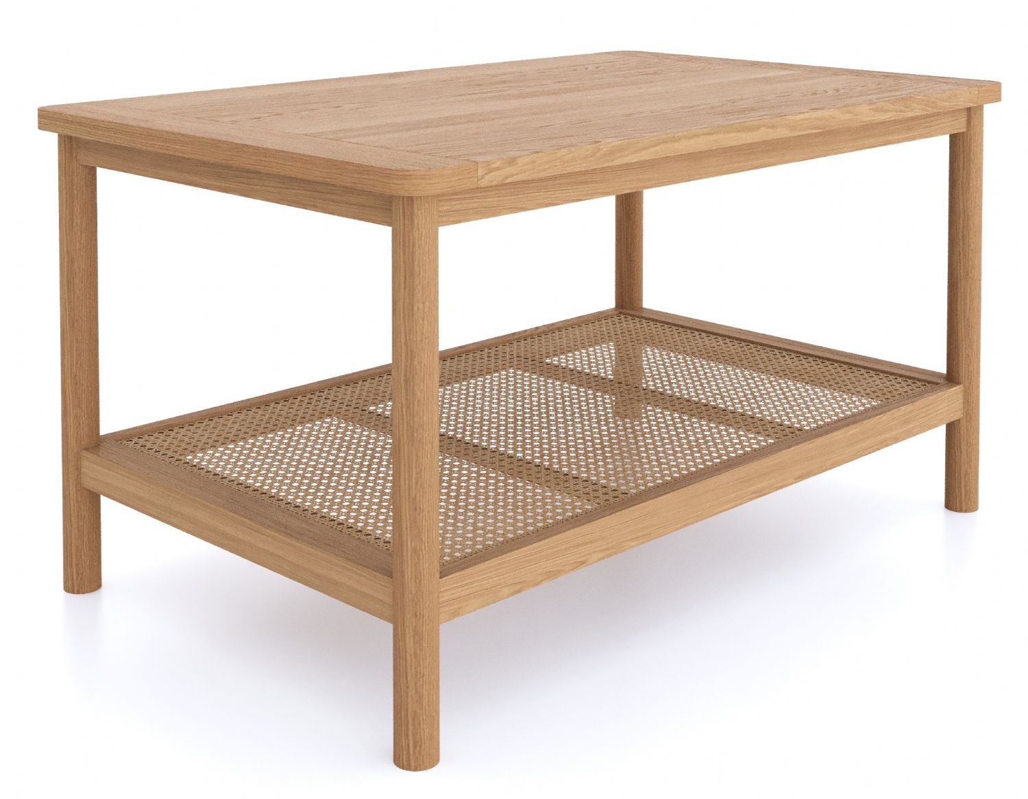 Halmstad Natural Oak Coffee Table - Home Furniture Interiors