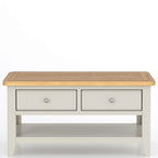 Arlyn Painted Coffee Table 2 Drawers - Home Furniture Interiors