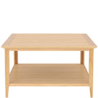 Square Coffee Table With Shelve - Home Furniture Interiors