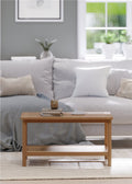 Halmstad Natural Oak Coffee Table - Home Furniture Interiors