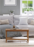 Halmstad Natural Oak Coffee Table - Home Furniture Interiors