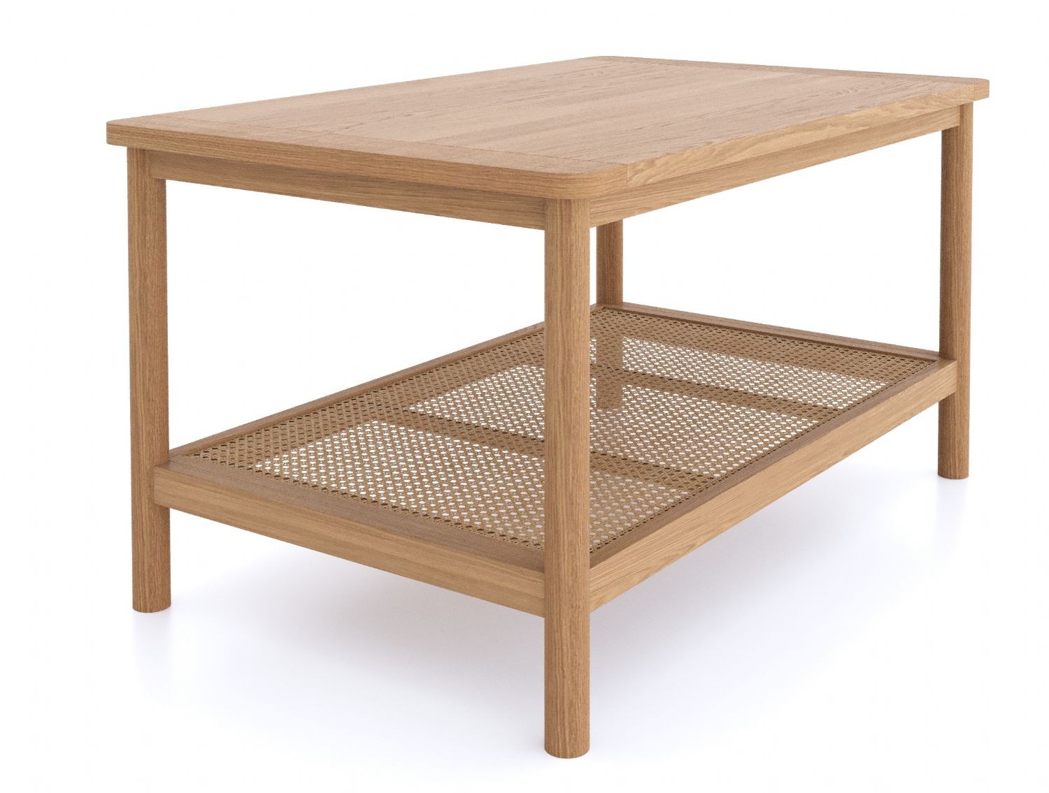 Halmstad Natural Oak Coffee Table - Home Furniture Interiors