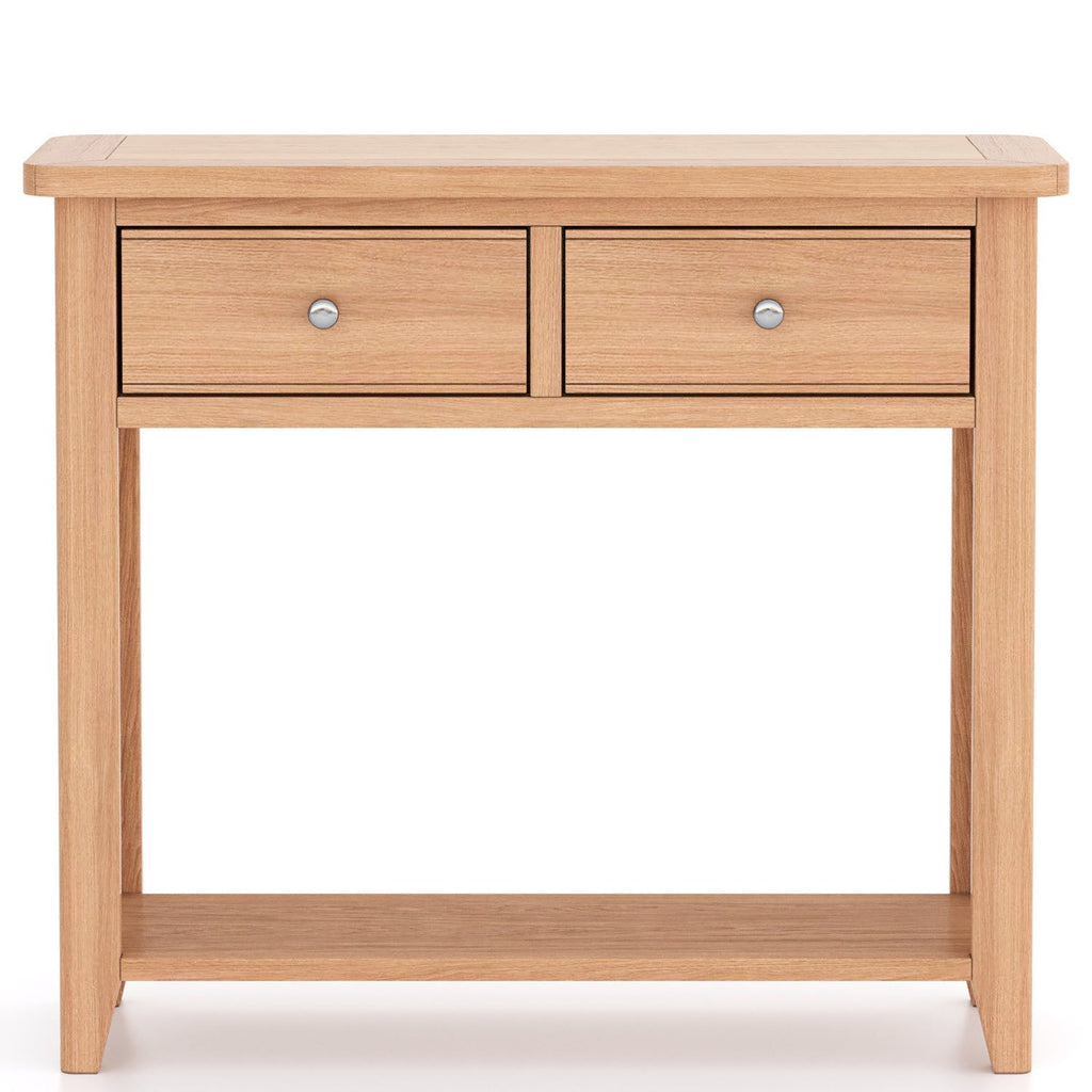 Arlyn Natual Oak Console Table - Home Furniture Interiors