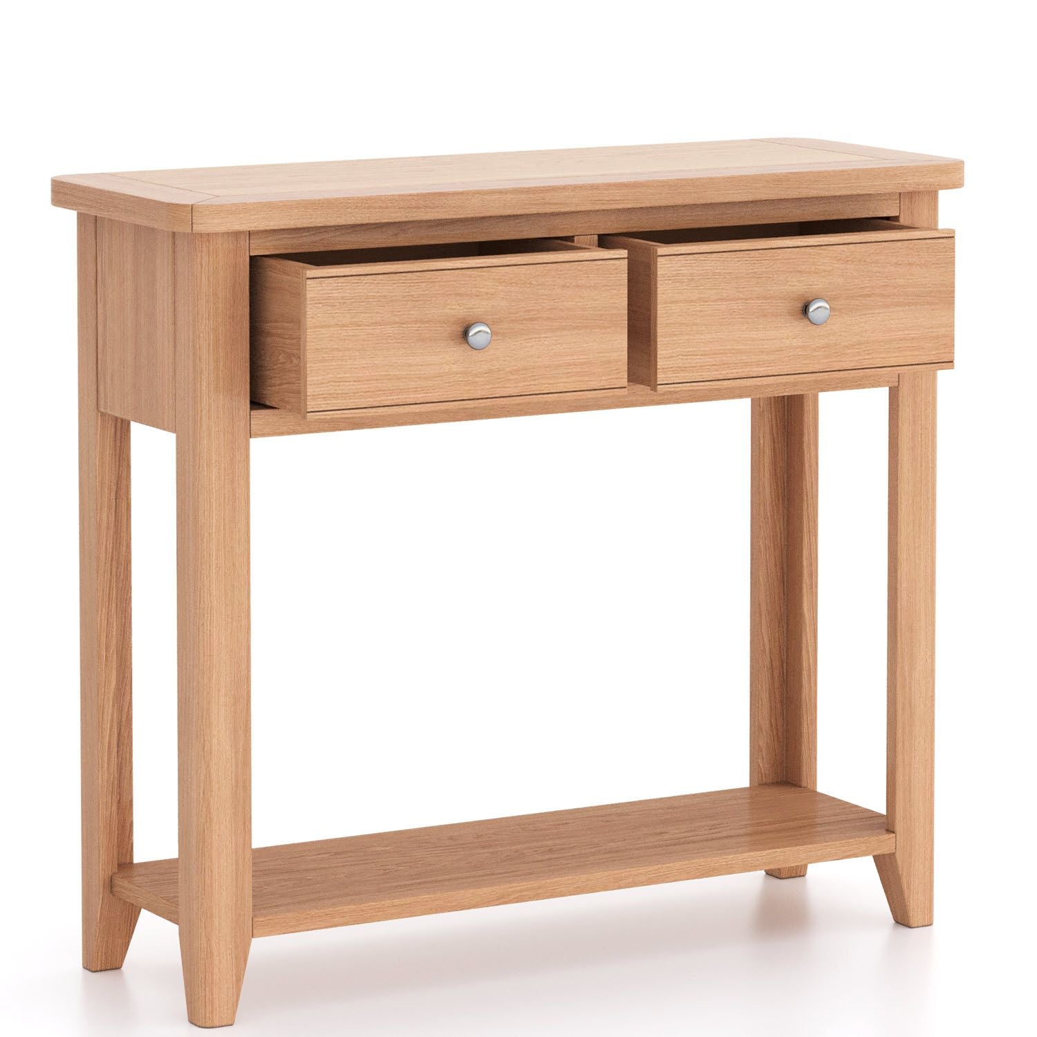 Arlyn Natual Oak Console Table - Home Furniture Interiors