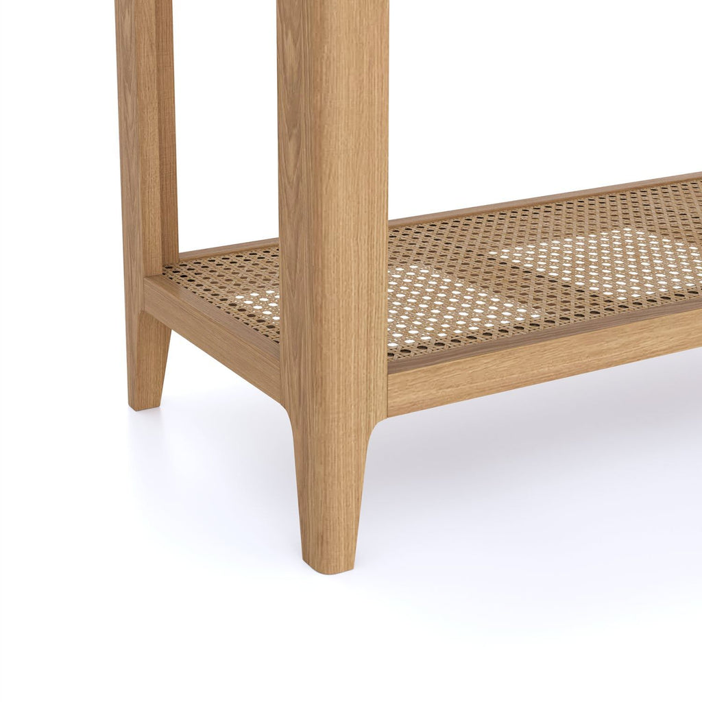 Halmstad Natural Oak Console Table - Home Furniture Interiors