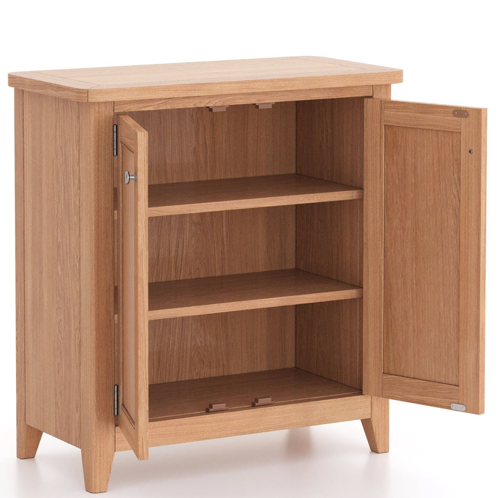 Arlyn Natual Oak Cabinet - Home Furniture Interiors