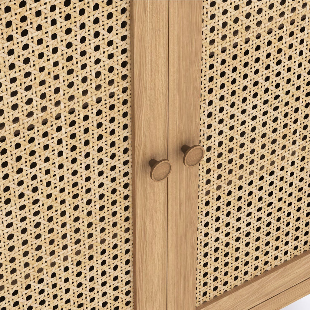 Halmstad Natural Oak Cabinet - Home Furniture Interiors