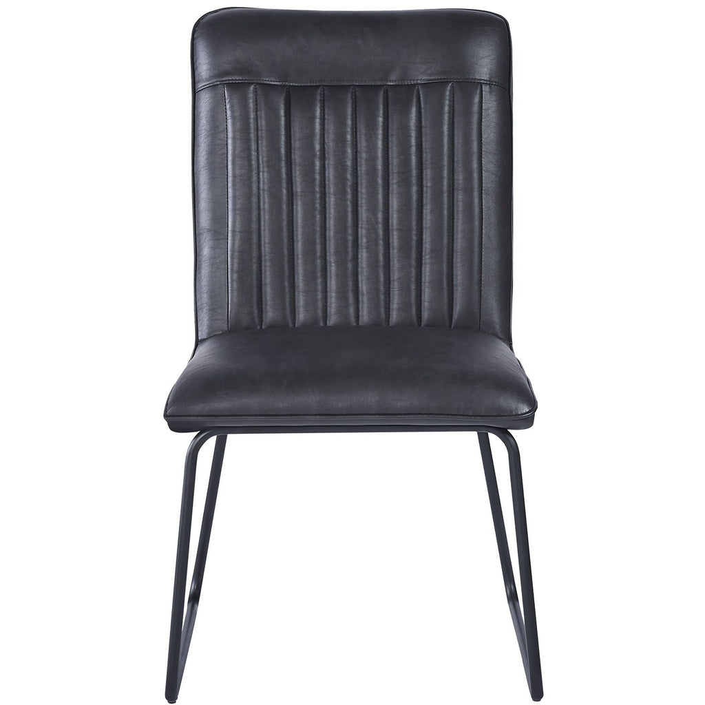 HEW S Pu Black Black Legs - Home Furniture Interiors