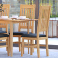 Traditional Solid Light Oak Dining Chair