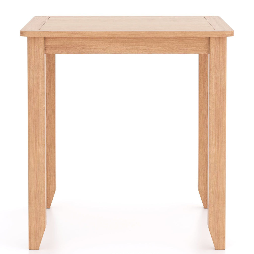 Arlyn Natual Oak Square Dining Table - Home Furniture Interiors