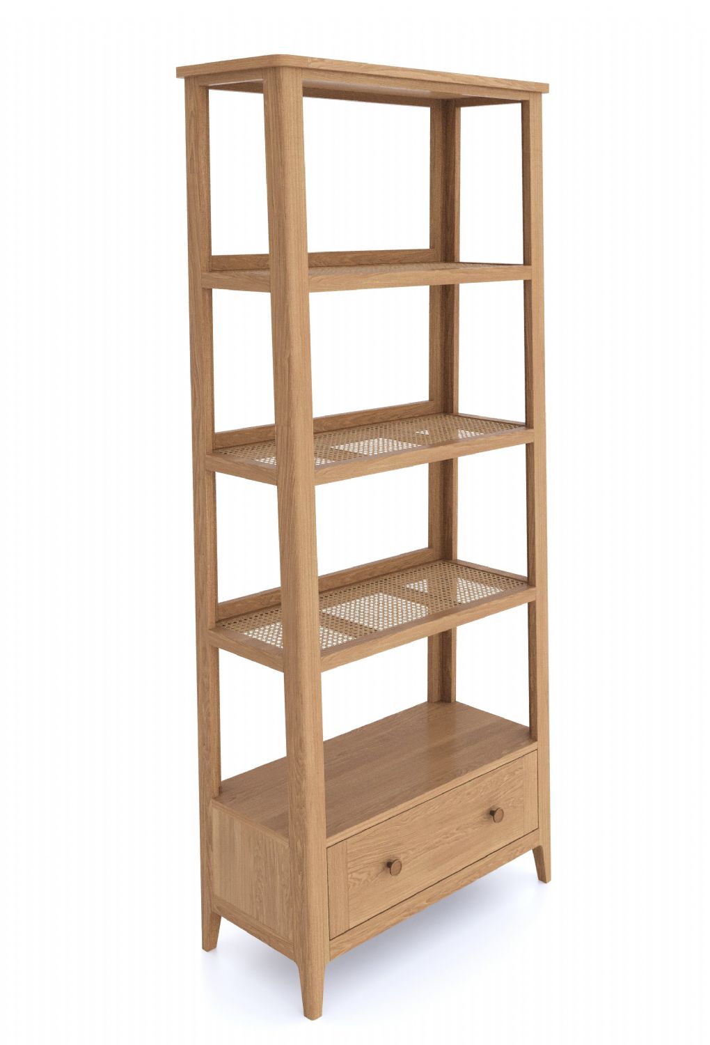 Halmstad Natural Oak Ladder Unit - Home Furniture Interiors