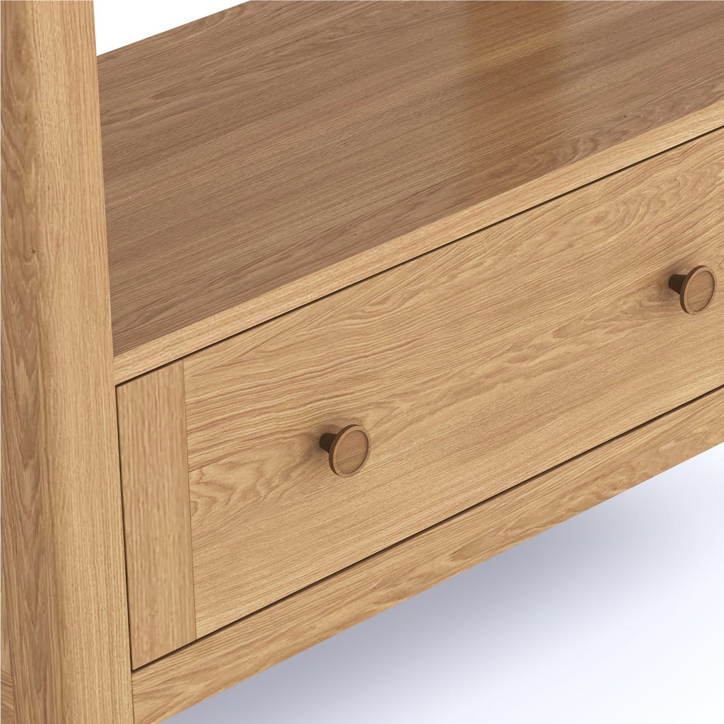 Halmstad Natural Oak Ladder Unit - Home Furniture Interiors