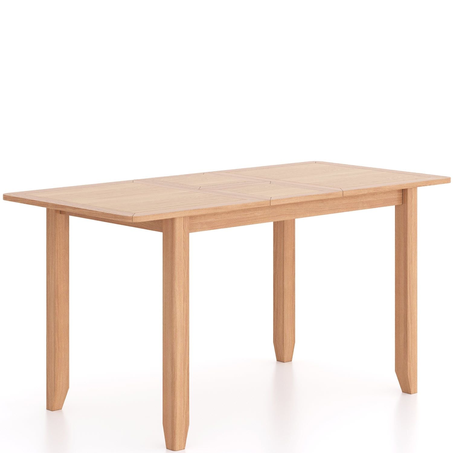 Arlyn Natual Oak 125 165cm Extending Dining Table