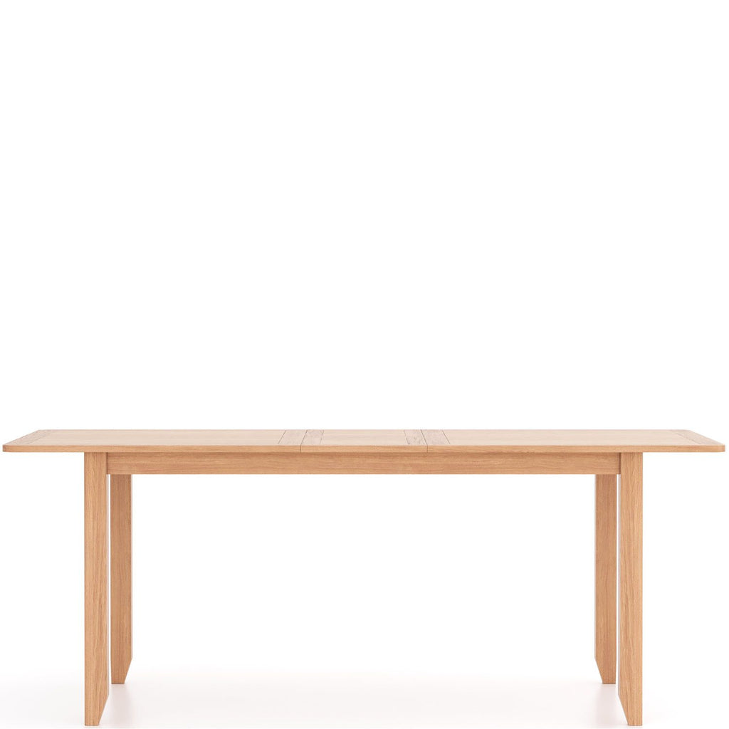 Arlyn Natual Oak 160 200cm Extending Dining Table - Home Furniture Interiors