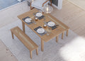 Halmstad Natural Oak Extending Dining Table - Home Furniture Interiors