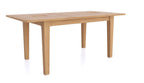Halmstad Natural Oak Extending Dining Table - Home Furniture Interiors