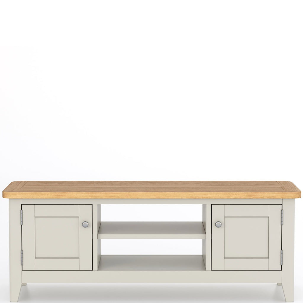 Arlyn Painted Wide TV Cabinet - Home Furniture Interiors