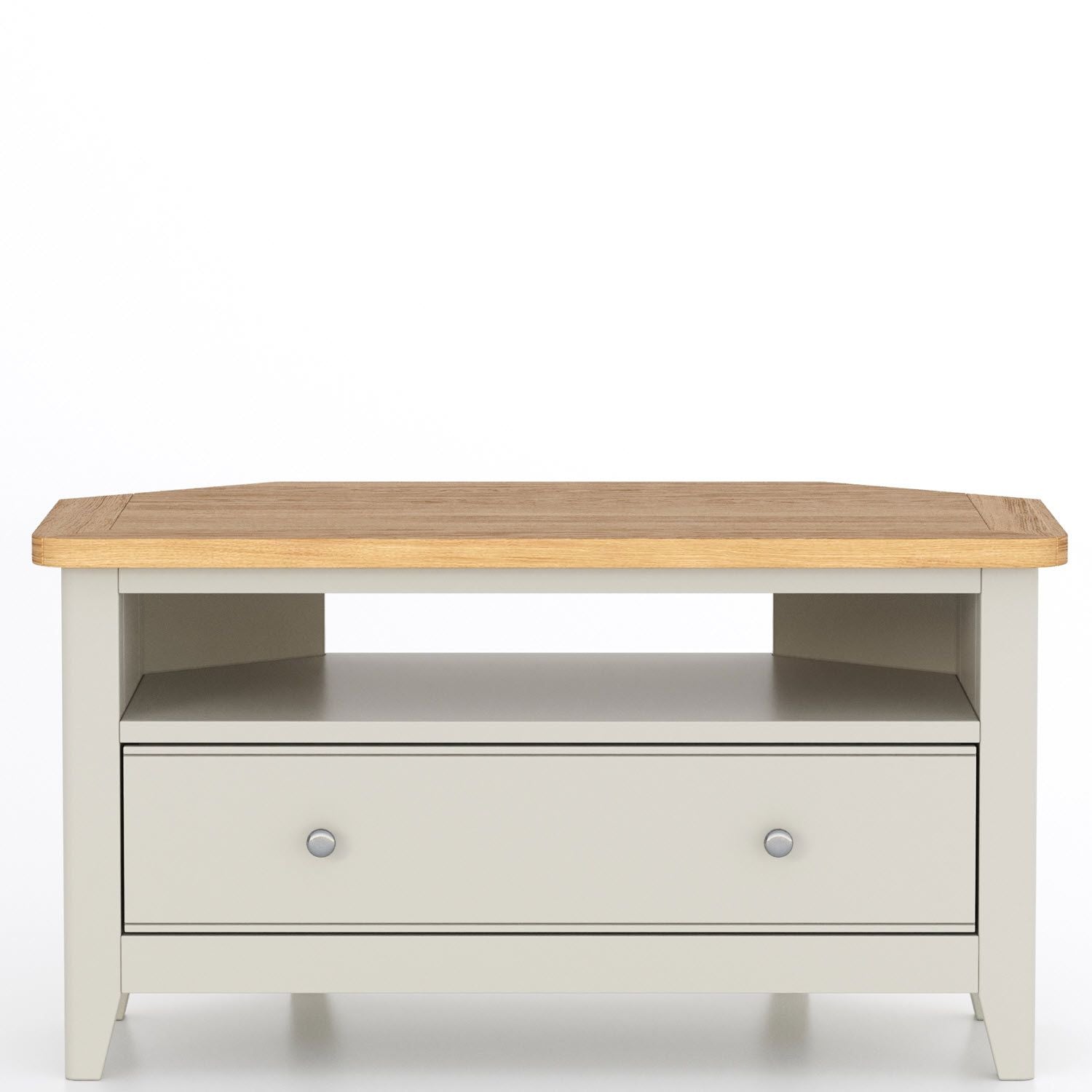 Arlyn Painted Corner TV Cabinet - Home Furniture Interiors