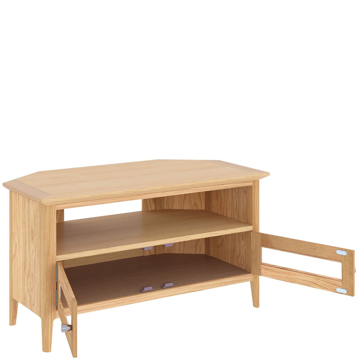 Glazed Corner TV Unit - Home Furniture Interiors