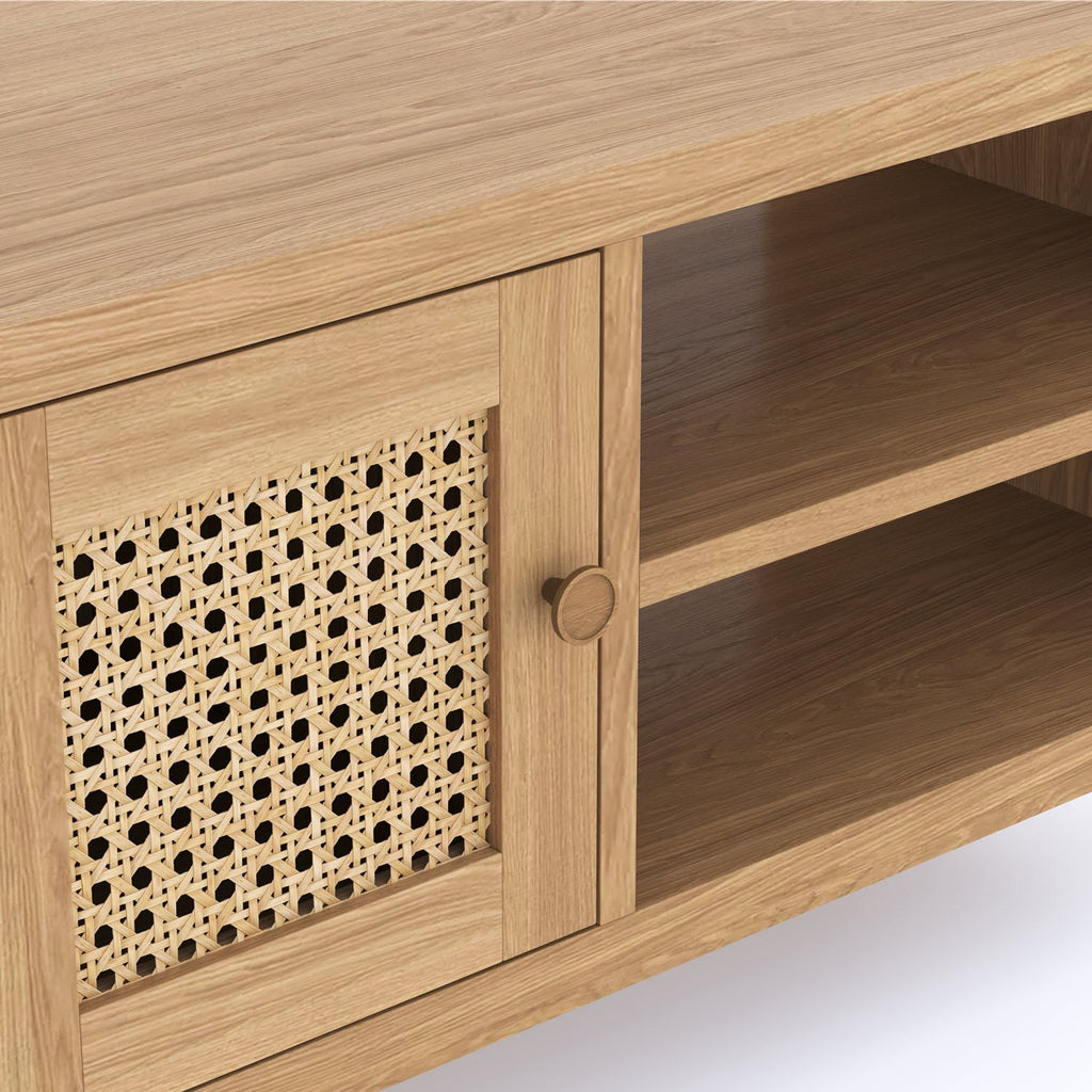 Halmstad Natural Oak TV Unit - Home Furniture Interiors