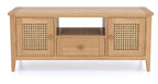 Halmstad Natural Oak Wide TV Unit