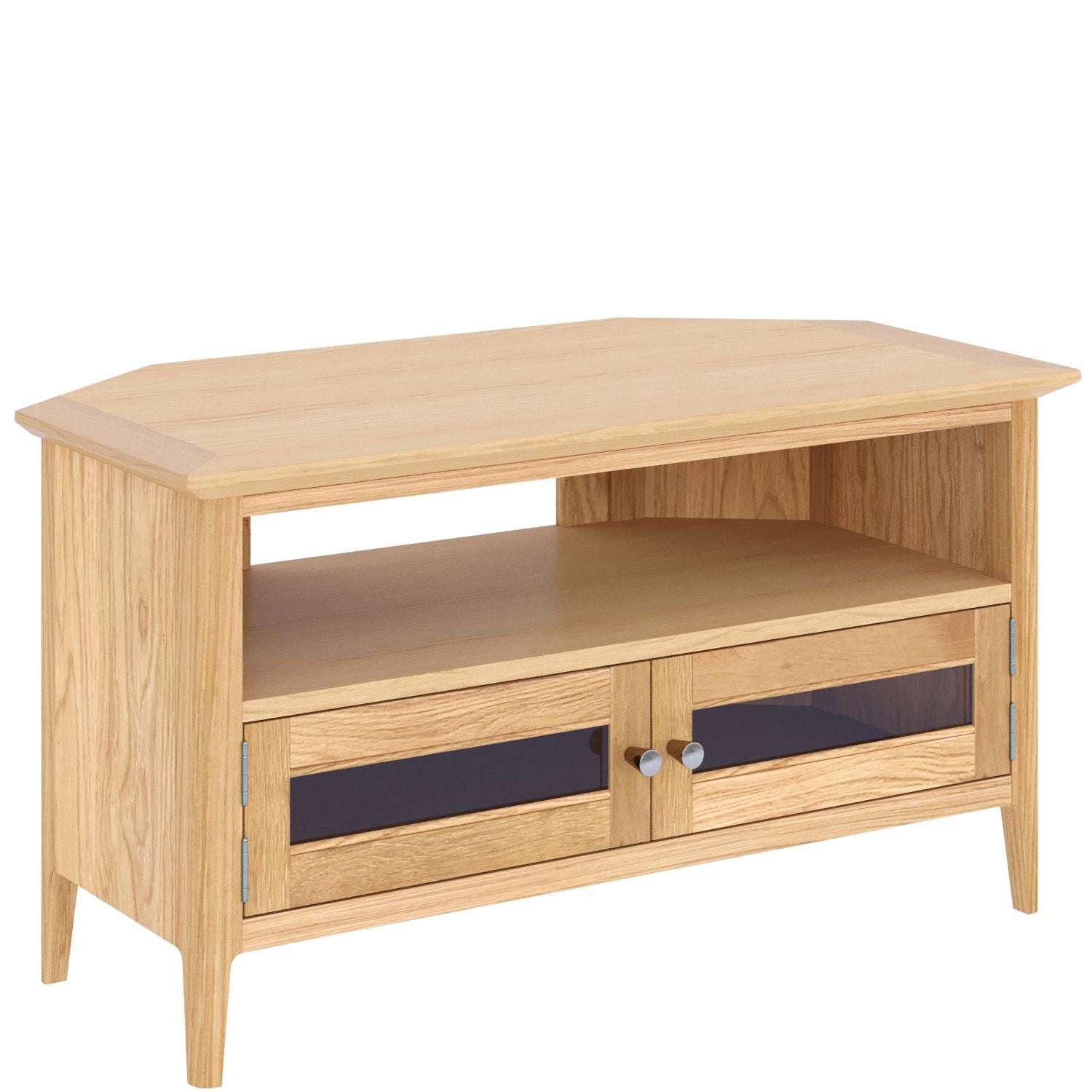 Glazed Corner TV Unit - Home Furniture Interiors