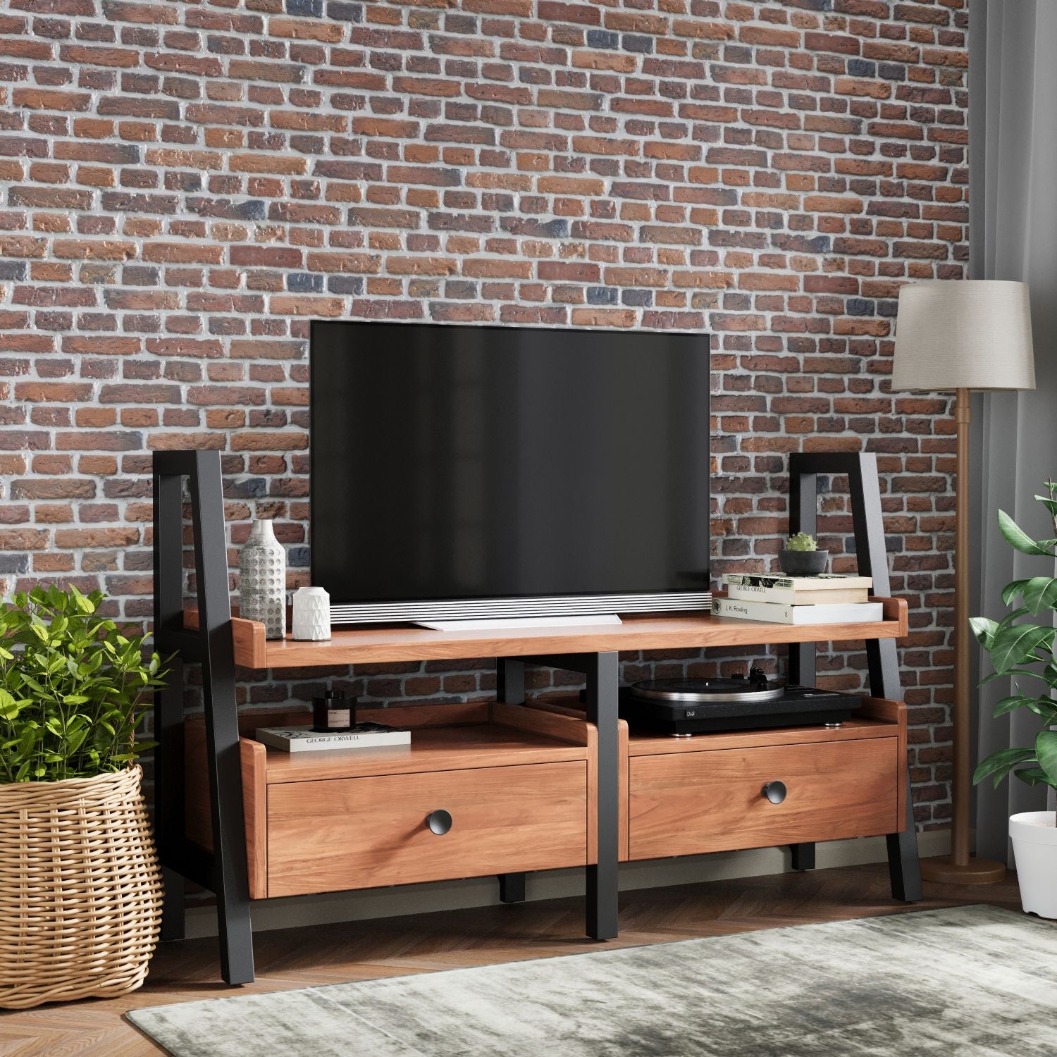 TV Media Unit With Drawers - Home Furniture Interiors