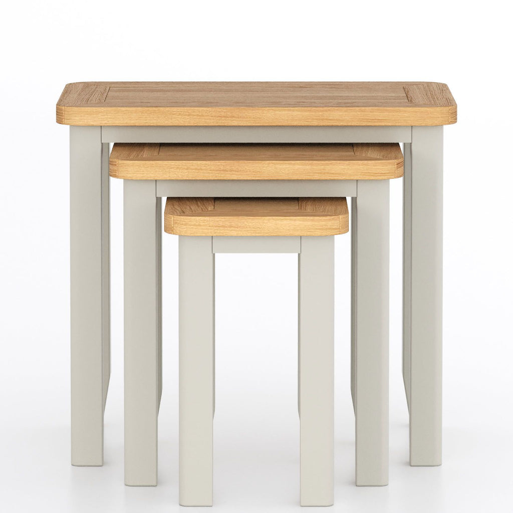 Arlyn Painted Nest of 3 Tables - Home Furniture Interiors