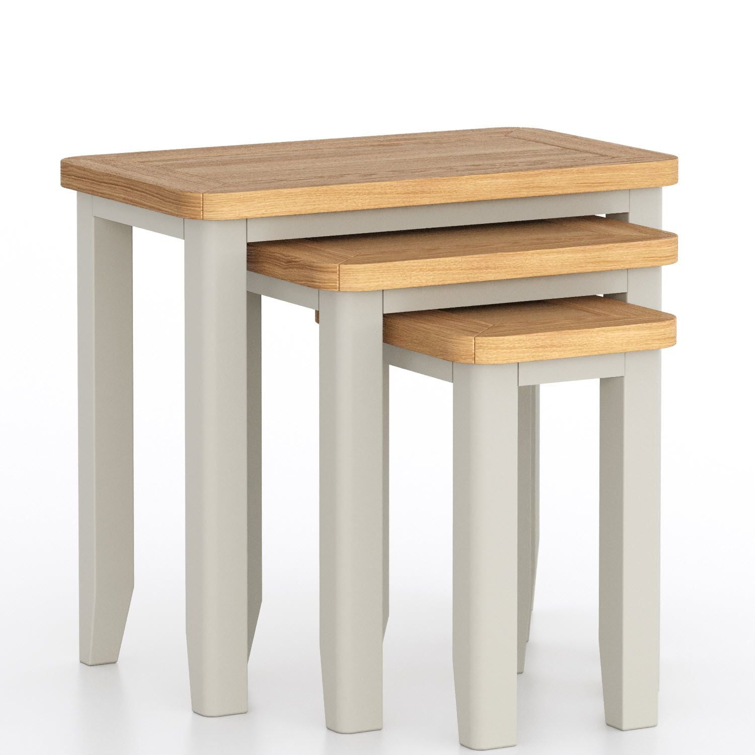 Arlyn Painted Nest of 3 Tables