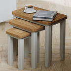 Arlyn Painted Nest of 3 Tables - Home Furniture Interiors