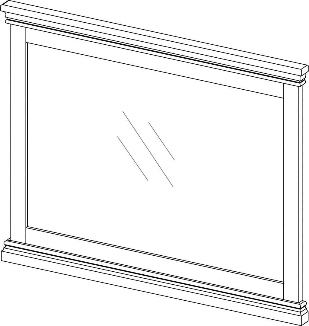 Comar Oak Wall Mirror