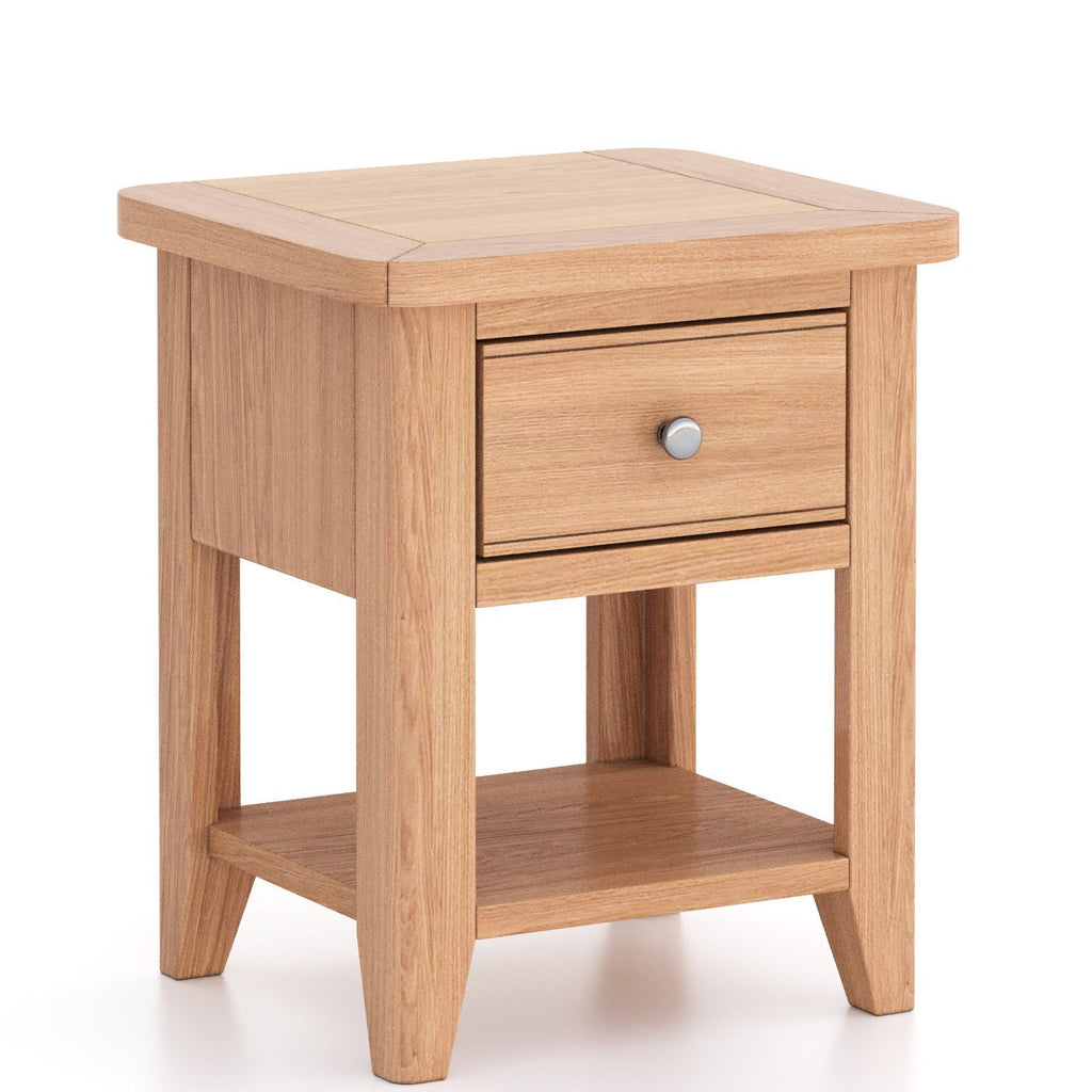 Arlyn Natual Oak Lamp Table