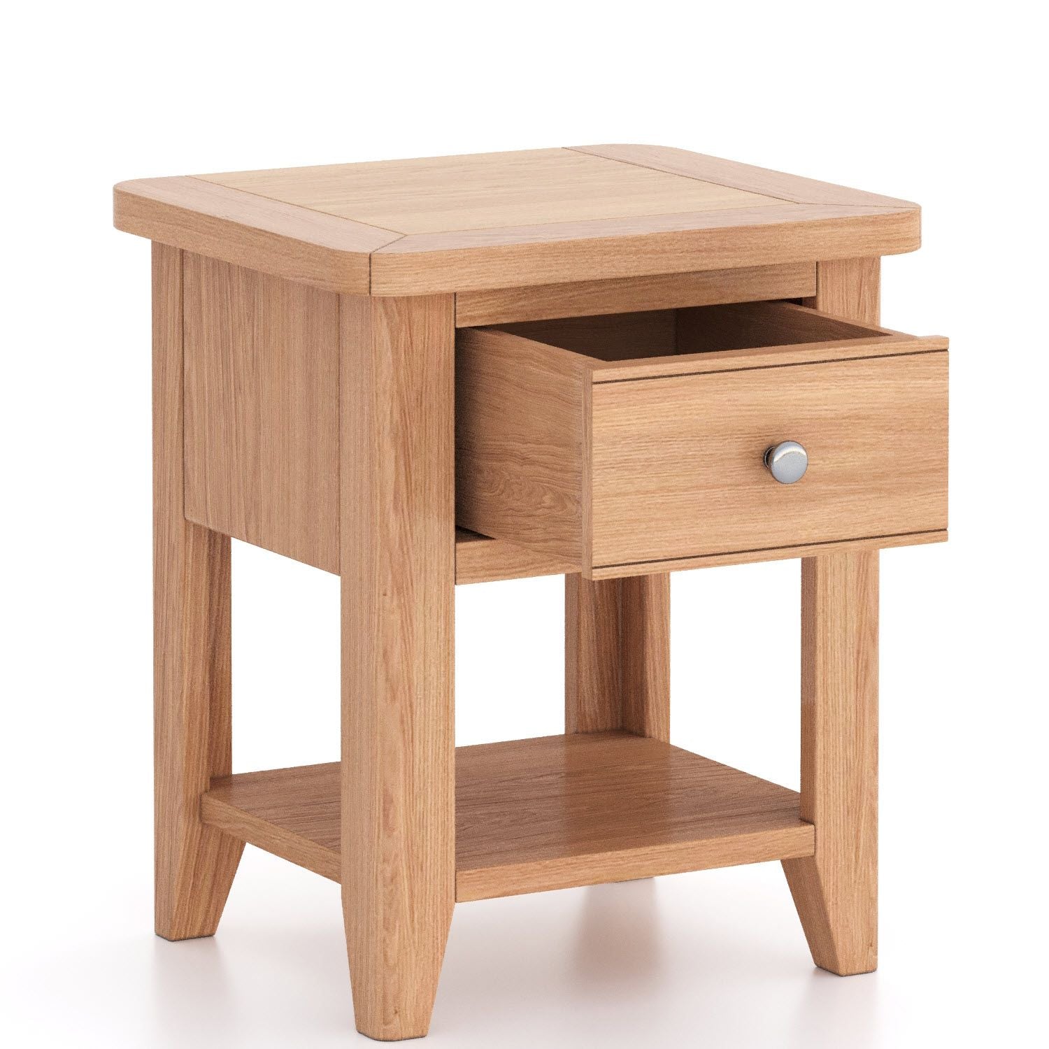 Arlyn Natual Oak Lamp Table - Home Furniture Interiors