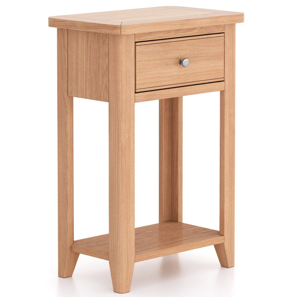 Arlyn Natual Oak Telephone Table