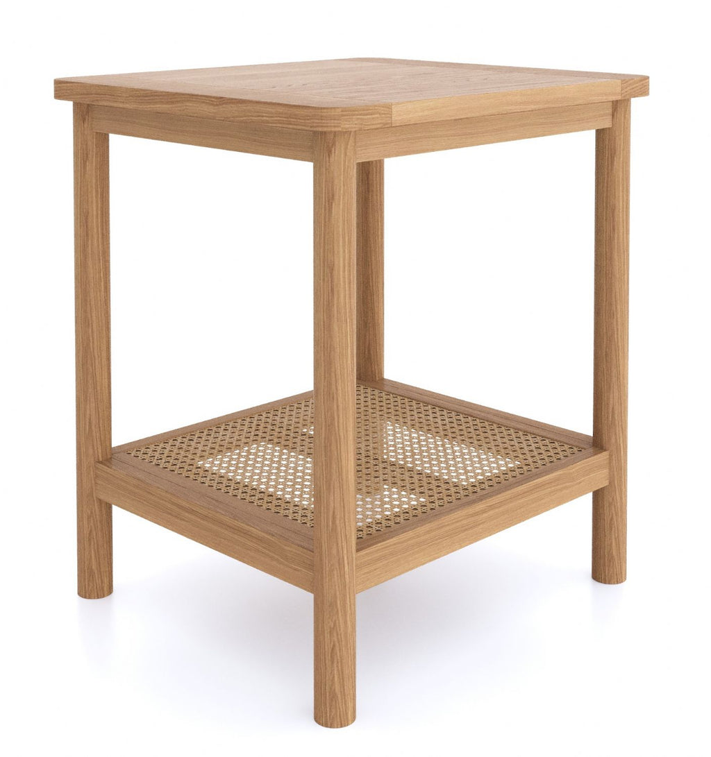 Halmstad Natural Oak Side Table - Home Furniture Interiors