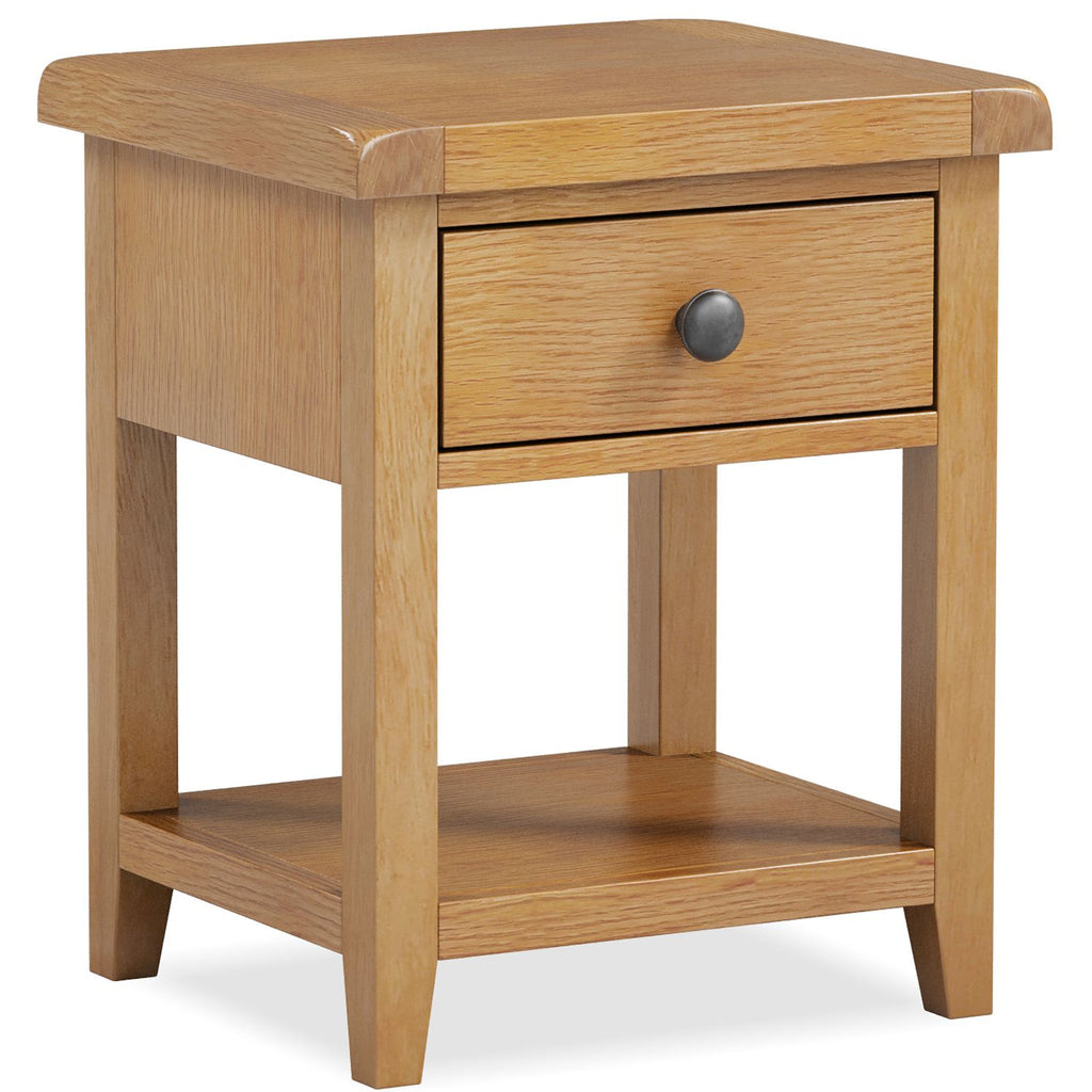 Lamp Table With Drawer