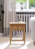 Halmstad Natural Oak Lamp Table - Home Furniture Interiors
