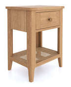 Halmstad Natural Oak Lamp Table - Home Furniture Interiors