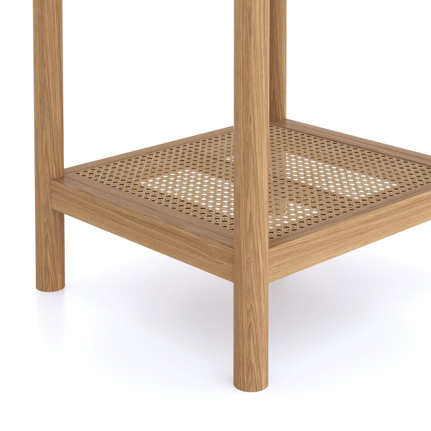 Halmstad Natural Oak Side Table - Home Furniture Interiors