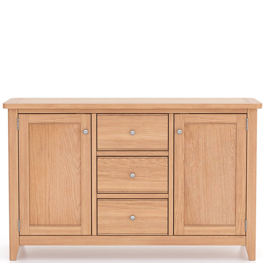 Arlyn Natual Oak 2 Door 3 Drawer Sideboard - Home Furniture Interiors