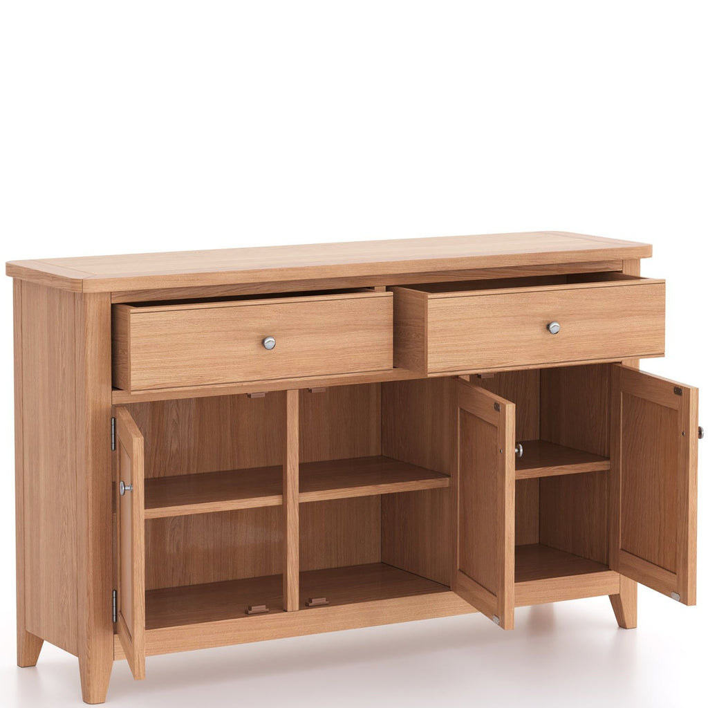 Arlyn Natual Oak Large Sideboard - Home Furniture Interiors
