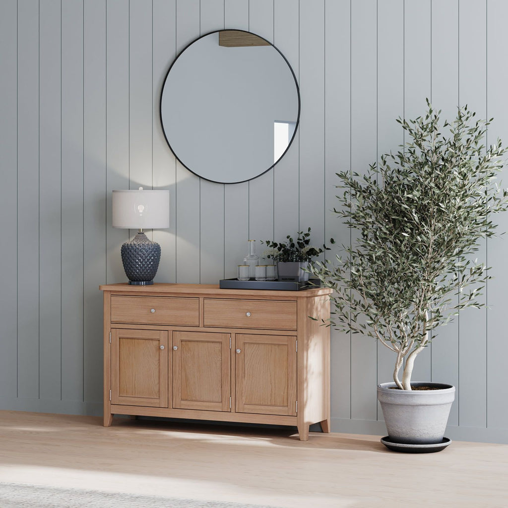 Arlyn Natual Oak Large Sideboard - Home Furniture Interiors