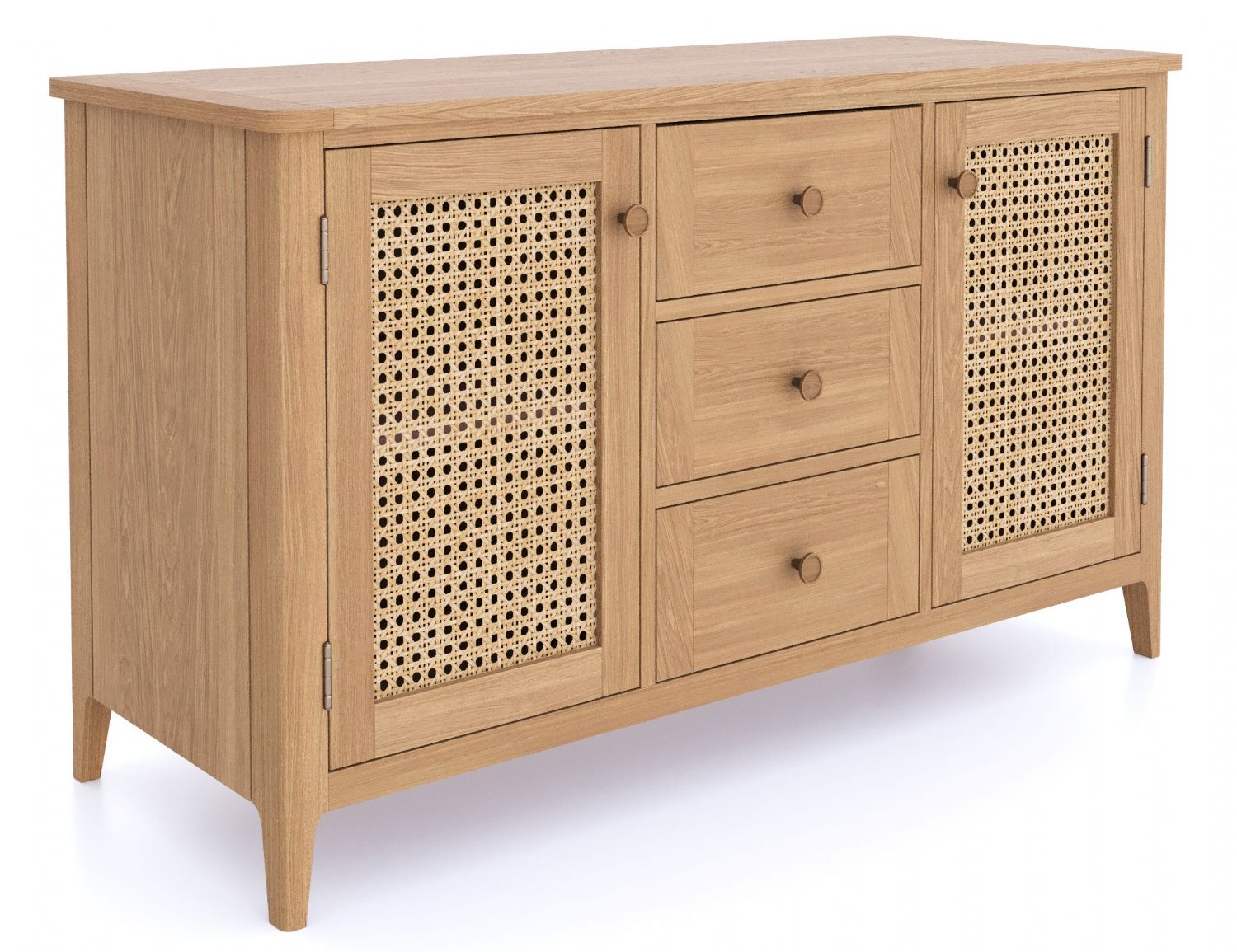 Halmstad Natural Oak Large Sideboard