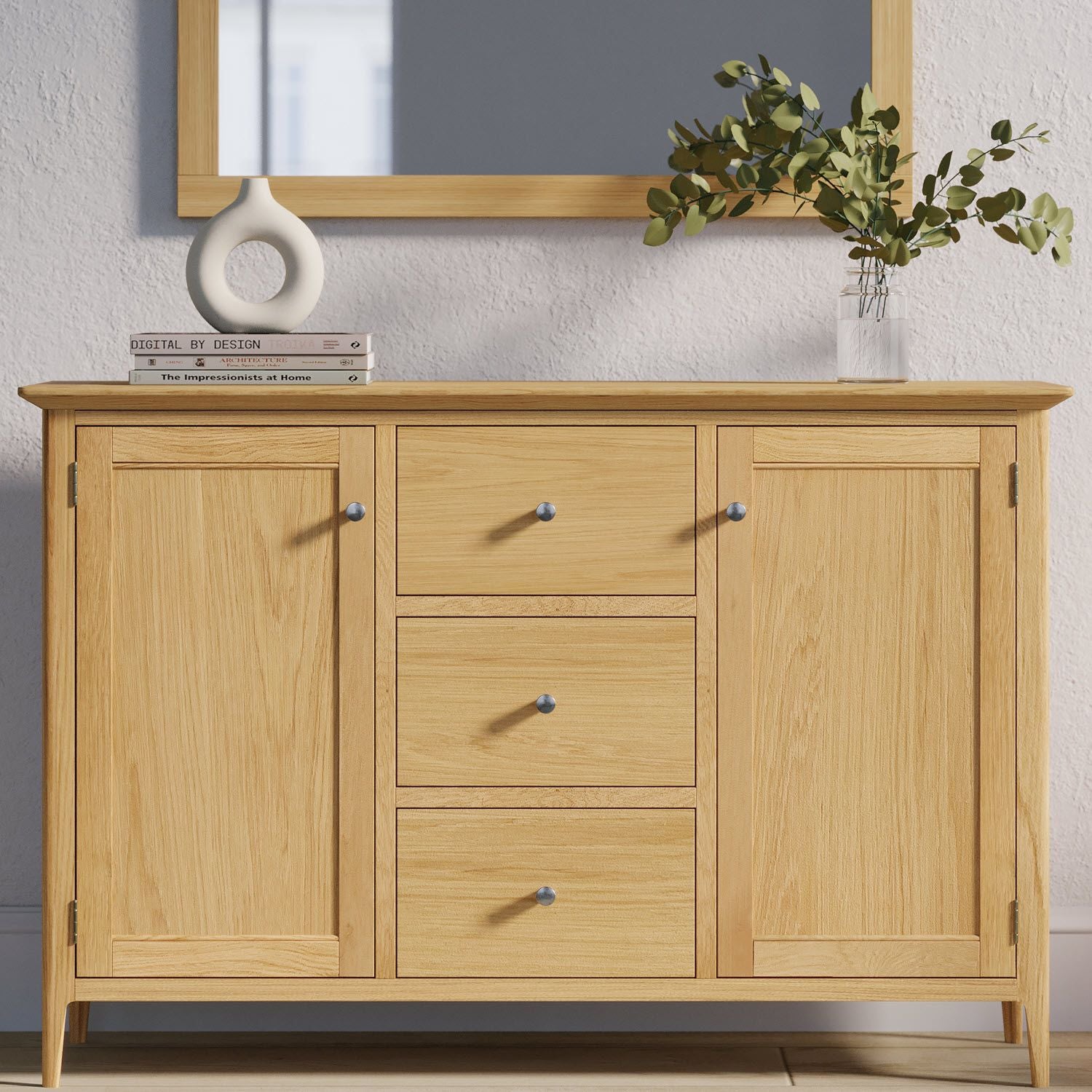 Large 2 Door 3 Drawer Sideboard