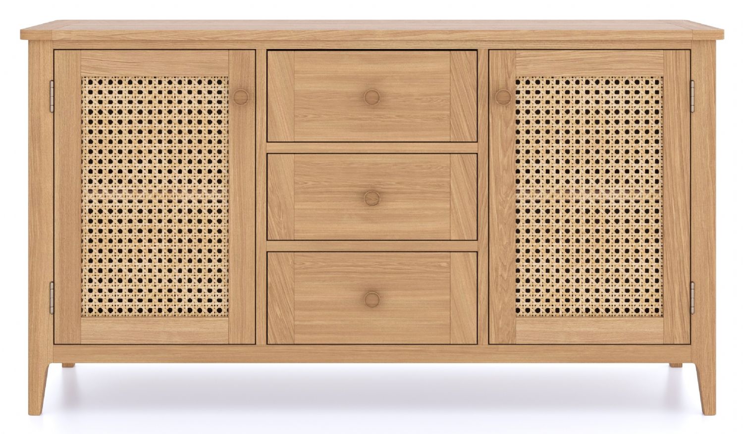 Halmstad Natural Oak Large Sideboard - Home Furniture Interiors